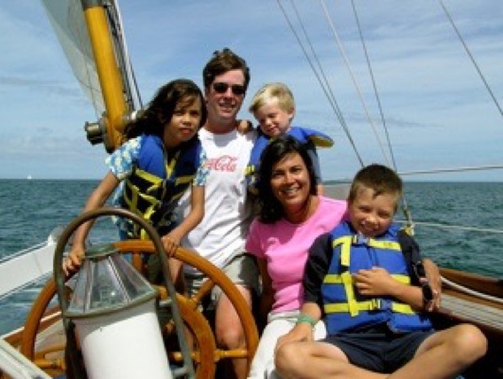 Sailing and Chartering aboard the sailing vessel Magic Carpet out of Edgartown Harbor in Martha's Vineyard