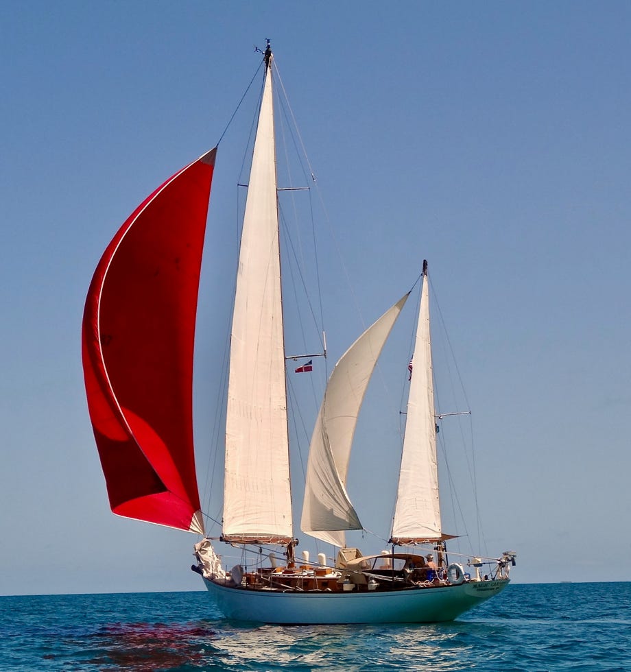 Sail Magic Carpet sailing and chartering out of Edgartown Harbor, Martha's Vineyard
